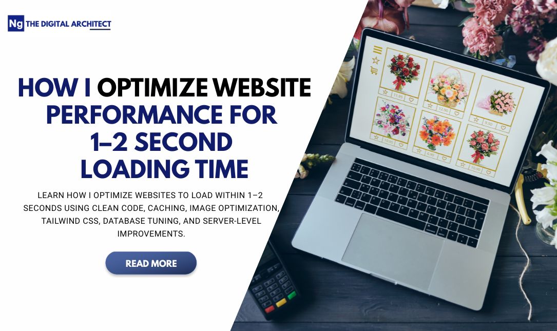 How I Optimize Websites for 1–2 Second Loading Time | Nishant Gupta